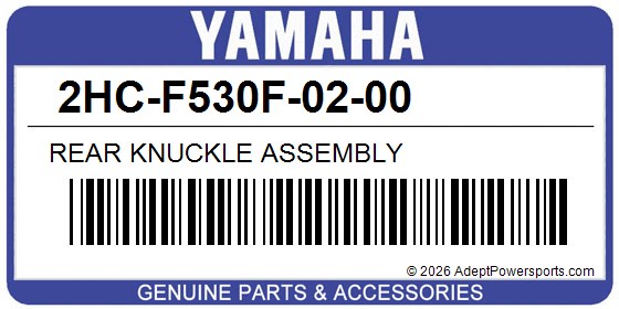 Yamaha 2HC-F530F-02-00 Rear Knuckle Assembly