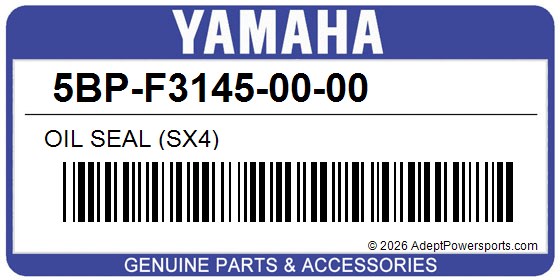 Yamaha 5BP-F3145-00-00 Oil Seal (Sx4)