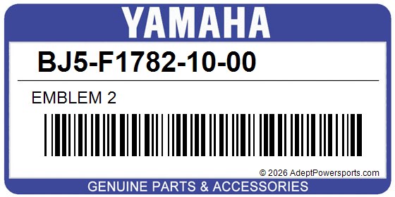 Yamaha BJ5-F1782-10-00 Emblem 2
