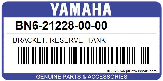 Yamaha BN6-21228-00-00 Bracket, Reserve, Tank