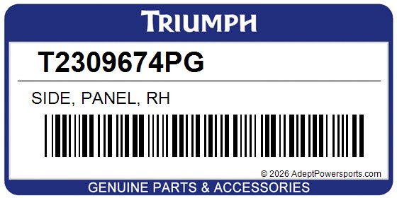 Triumph T2309674PG Side, Panel, Rh