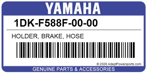Yamaha 1DK-F588F-00-00 Holder, Brake, Hose