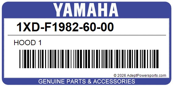 Yamaha 1XD-F1982-60-00 Hood 1