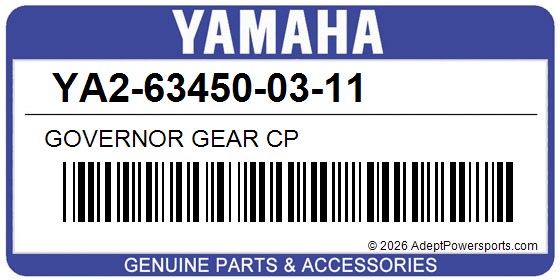 Yamaha YA2-63450-03-11 Governor Gear Cp