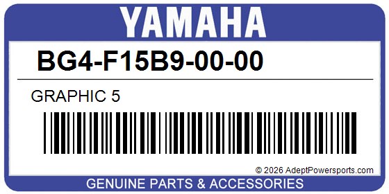 Yamaha BG4-F15B9-00-00 Graphic 5