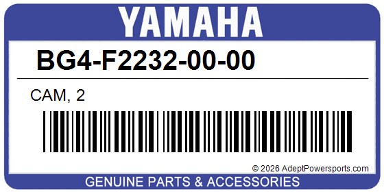 Yamaha BG4-F2232-00-00 Cam, 2
