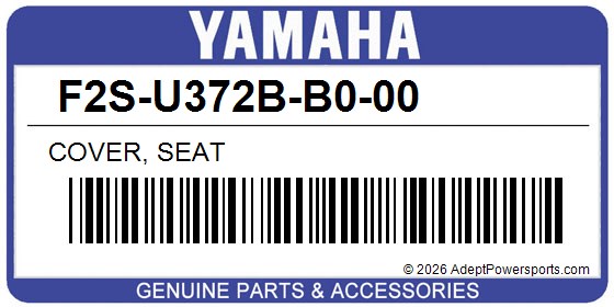 Yamaha F2S-U372B-B0-00 Cover, Seat