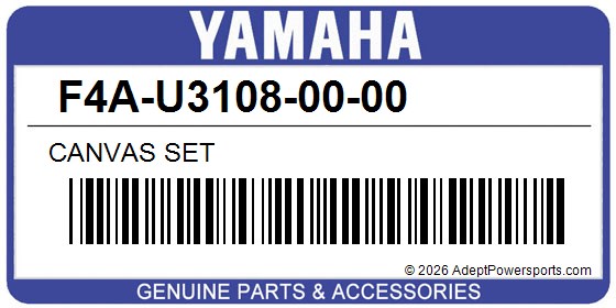 Yamaha F4A-U3108-00-00 Canvas Set