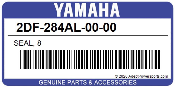 Yamaha 2DF-284AL-00-00 Seal, 8