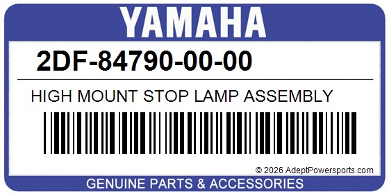 Yamaha 2DF-84790-00-00 High Mount Stop Lamp Assembly
