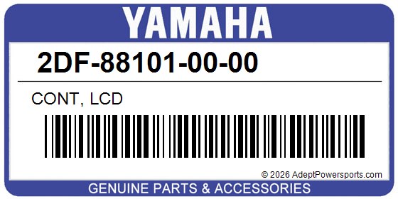 Yamaha 2DF-88101-00-00 Cont, Lcd