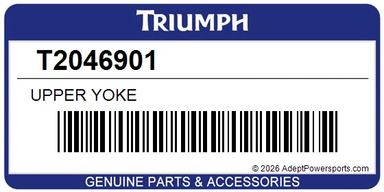 Triumph T2046901 Upper Yoke