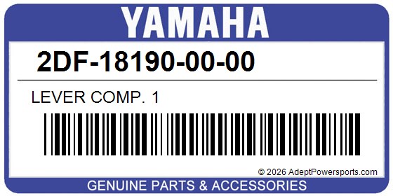 Yamaha 2DF-18190-00-00 Lever Comp. 1