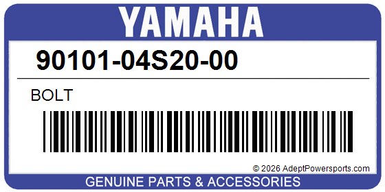Yamaha 90101-04S20-00 Bolt