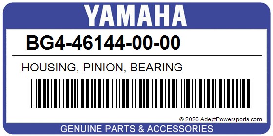 Yamaha BG4-46144-00-00 Housing, Pinion, Bearing