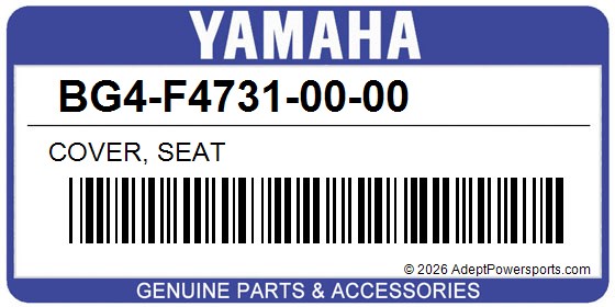 Yamaha BG4-F4731-00-00 Cover, Seat