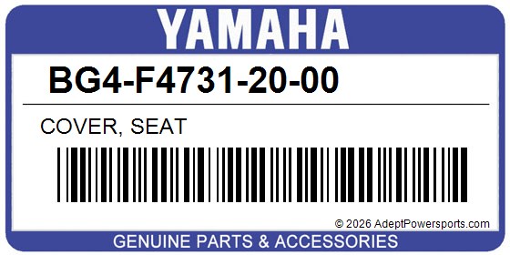 Yamaha BG4-F4731-20-00 Cover, Seat