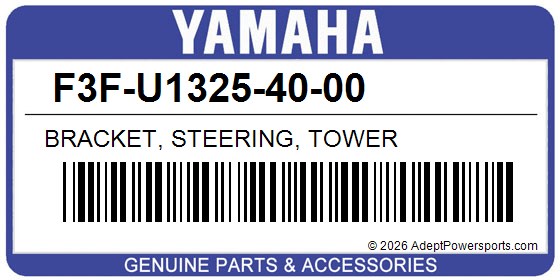 Yamaha F3F-U1325-40-00 Bracket, Steering, Tower