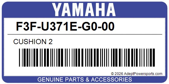 Yamaha F3F-U371E-G0-00 Cushion 2