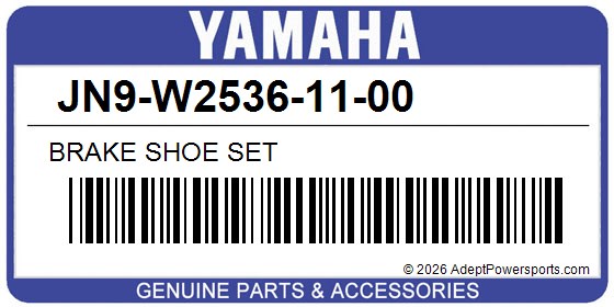 Yamaha JN9-W2536-11-00 Brake Shoe Set