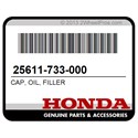 Honda 25611-733-000 Cap, Oil, Filler