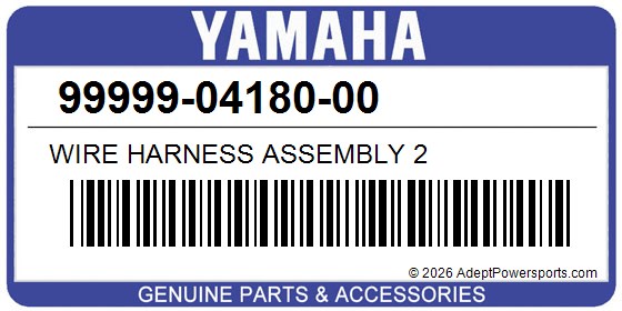 Yamaha 99999-04180-00 Wire Harness Assembly 2