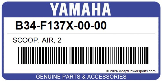 Yamaha B34-F137X-00-00 Scoop, Air, 2