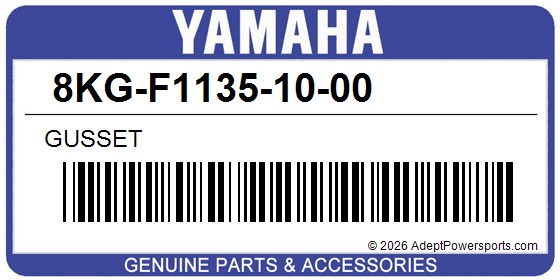 Yamaha 8KG-F1135-10-00 Gusset