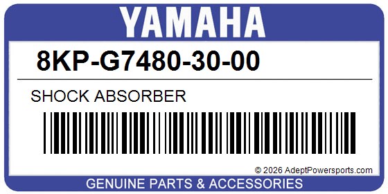 Yamaha 8KP-G7480-30-00 Shock Absorber