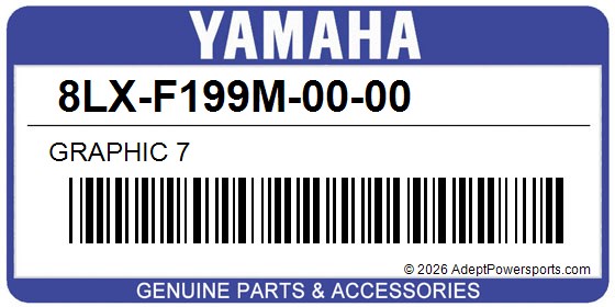 Yamaha 8LX-F199M-00-00 Graphic 7