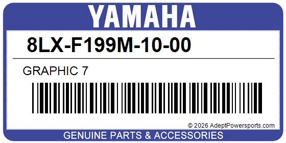 Yamaha 8LX-F199M-10-00 Graphic 7