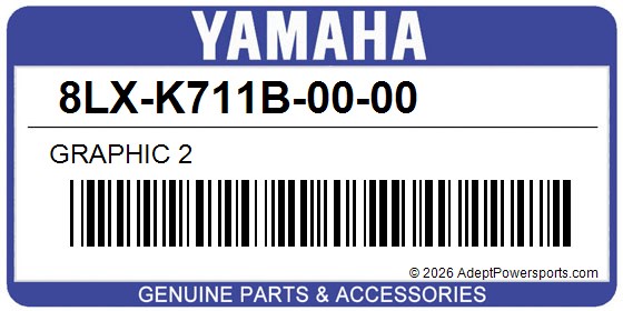 Yamaha 8LX-K711B-00-00 Graphic 2