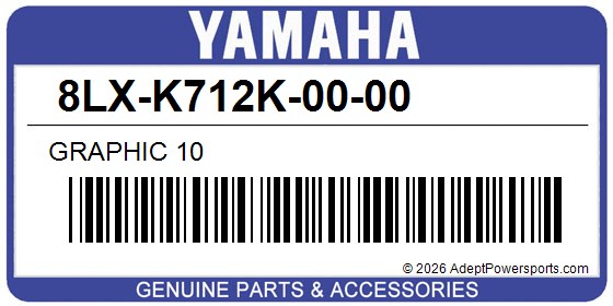 Yamaha 8LX-K712K-00-00 Graphic 10