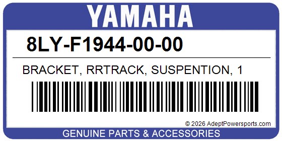Yamaha 8LY-F1944-00-00 Bracket, Rrtrack, Suspention, 1