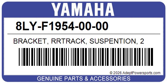 Yamaha 8LY-F1954-00-00 Bracket, Rrtrack, Suspention, 2