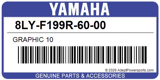 Yamaha 8LY-F199R-60-00 Graphic 10