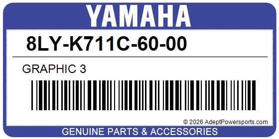 Yamaha 8LY-K711C-60-00 Graphic 3