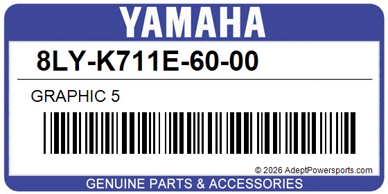 Yamaha 8LY-K711E-60-00 Graphic 5