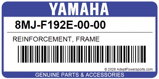 Yamaha 8MJ-F192E-00-00 Reinforcement, Frame