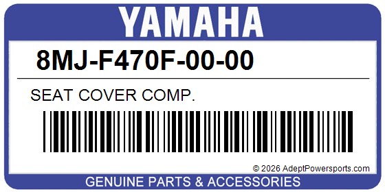 Yamaha 8MJ-F470F-00-00 Seat Cover Comp.