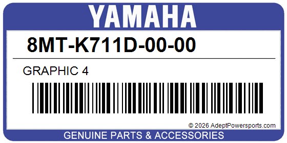 Yamaha 8MT-K711D-00-00 Graphic 4