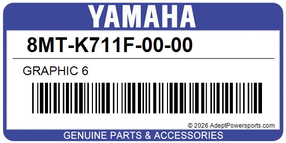 Yamaha 8MT-K711F-00-00 Graphic 6