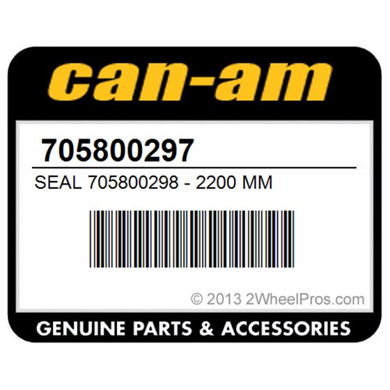 Can-Am 705800297 Seal 705800298 - 2200 Mm