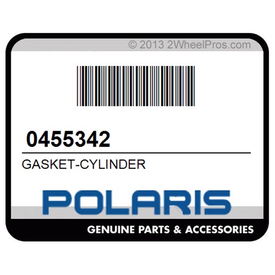 Polaris 0455342 Gasket-Cylinder