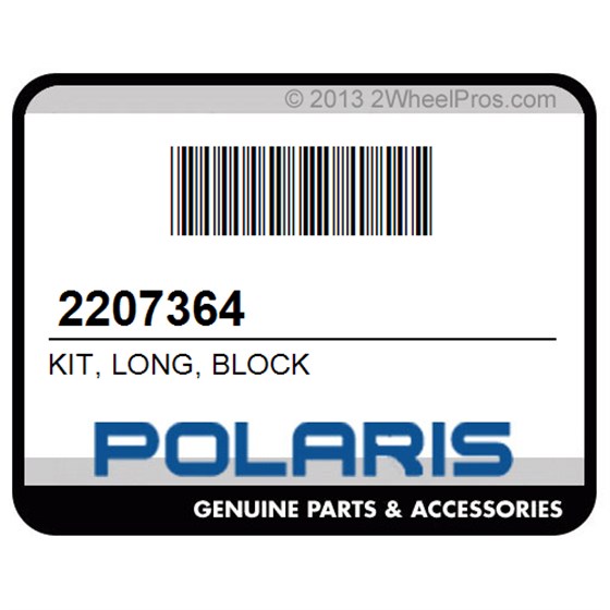 Polaris 2207364 Kit, Long, Block