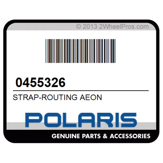 Polaris 0455326 Strap-Routing Aeon