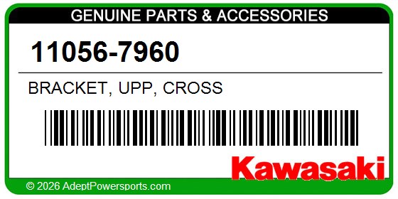 Kawasaki 11056-7960 Bracket, Upp, Cross