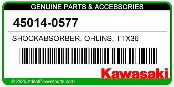 Kawasaki 45014-0577 Shockabsorber, Ohlins, Ttx36