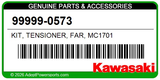 Kawasaki 99999-0573 Kit, Tensioner, Far, Mc1701