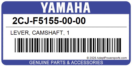 Yamaha 2CJ-F5155-00-00 Lever, Camshaft, 1